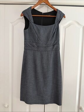 White House Black Market | Dresses | White House Black Market Sleeveless  Faille Floral Shadow Stripe Dress | Poshmark